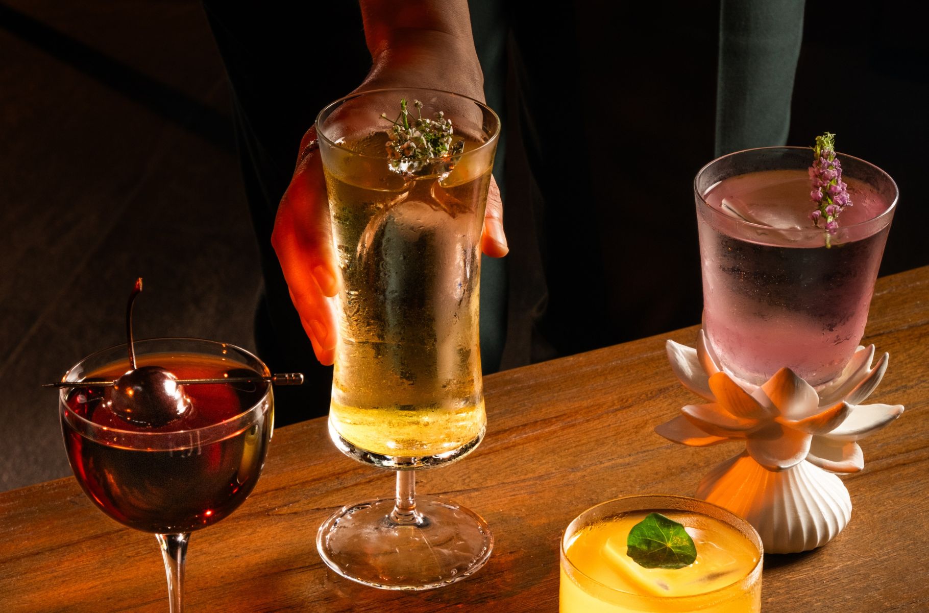 My Thoughts On the Four Seasons Singapore’s New Cocktail Menu, Polaroids of Singapore